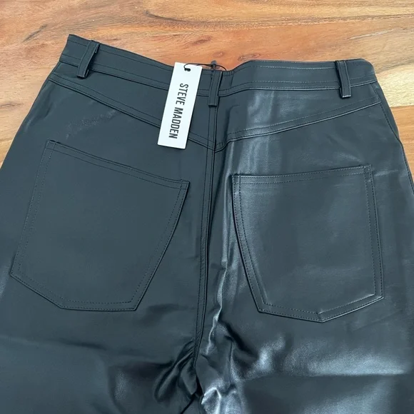 Steve Madden faux leather pants - Picture 5 of 9
